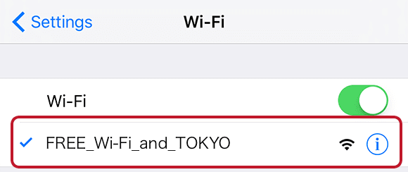 FREE_Wi-Fi_and_TOKYOの行を押した画面の画像