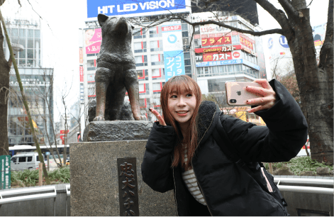 The Symbol of Shibuya Station01