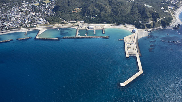 Niijima Port Passenger Waiting Place